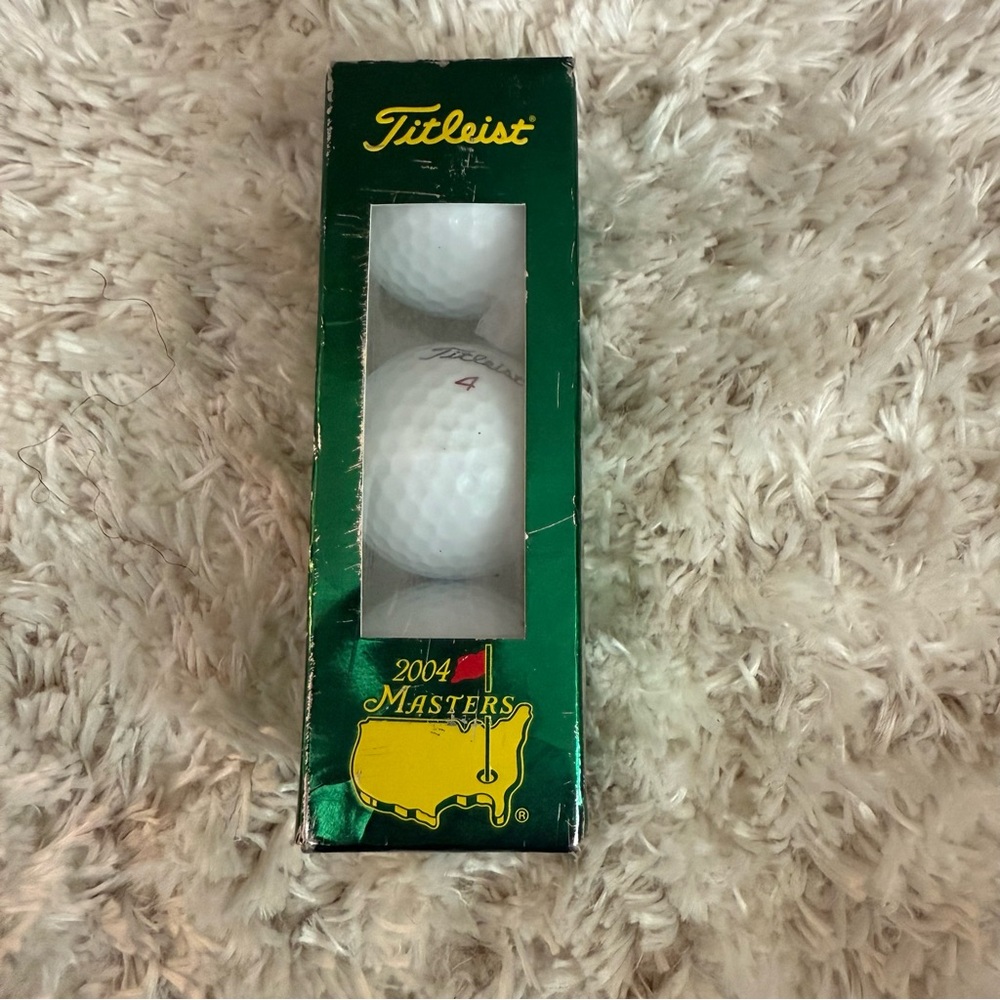 Titleist 2004 Masters Edition Golf Balls - White